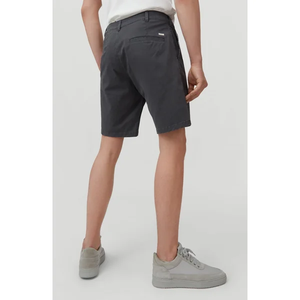 Short Friday Night Chino | Asphalt - A
