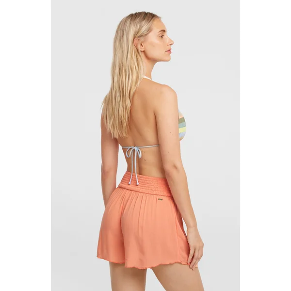 Short Johnny Smocked Waist | Funky Peach