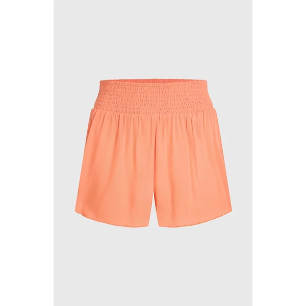 Short Johnny Smocked Waist | Funky Peach
