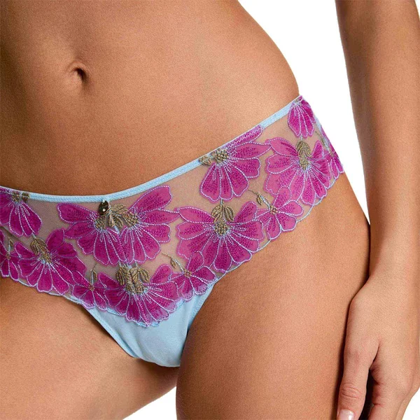 Shorty bleu Clemence Morgan Lingerie