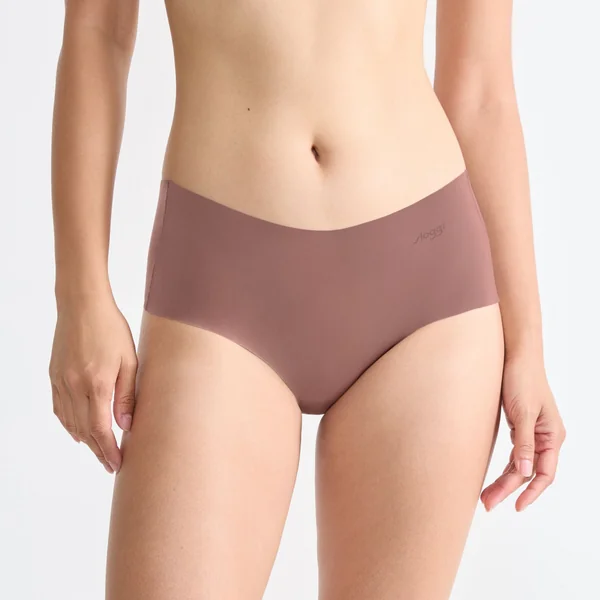 Shorty en microfibre marron Sloggi
