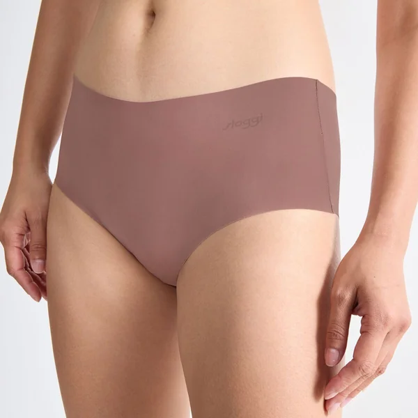 Shorty en microfibre marron Sloggi