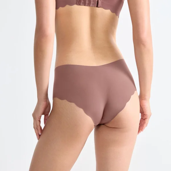 Shorty en microfibre marron Sloggi