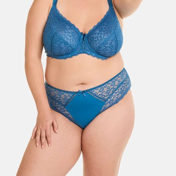 Shorty indigo Emma bleu Pomm Poire