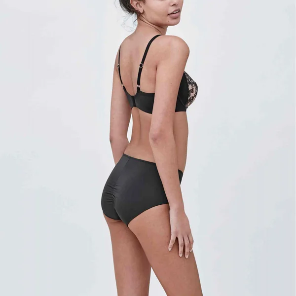 Shorty Motif floral Noir - Entice