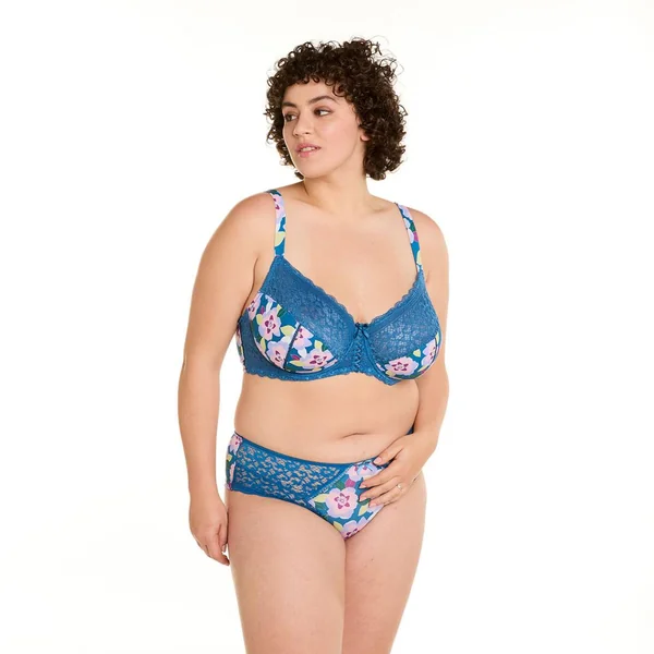 Shorty multico indigo Emma multicolore Pomm Poire