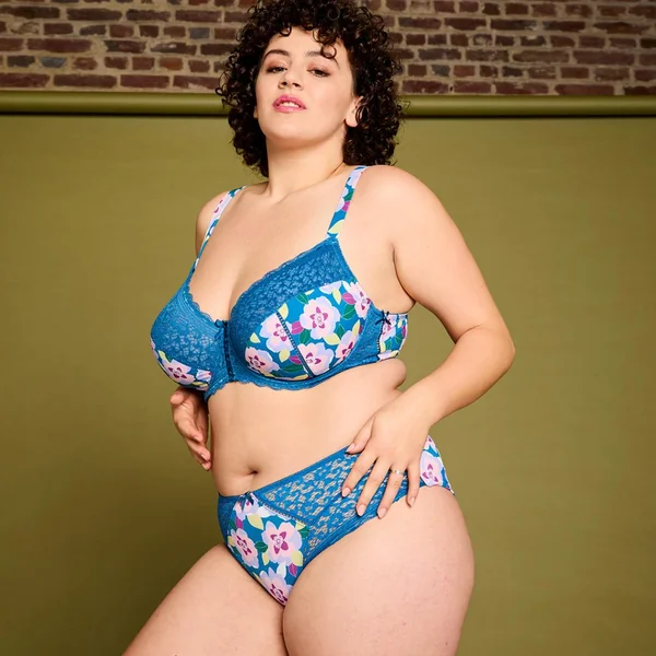 Shorty multico indigo Emma multicolore Pomm Poire