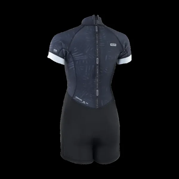 Shorty neoprene femme ion amaze 2.5 ss backzip noir