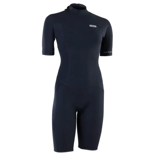 Shorty neoprene femme ion static 2-2 ss backzip noir