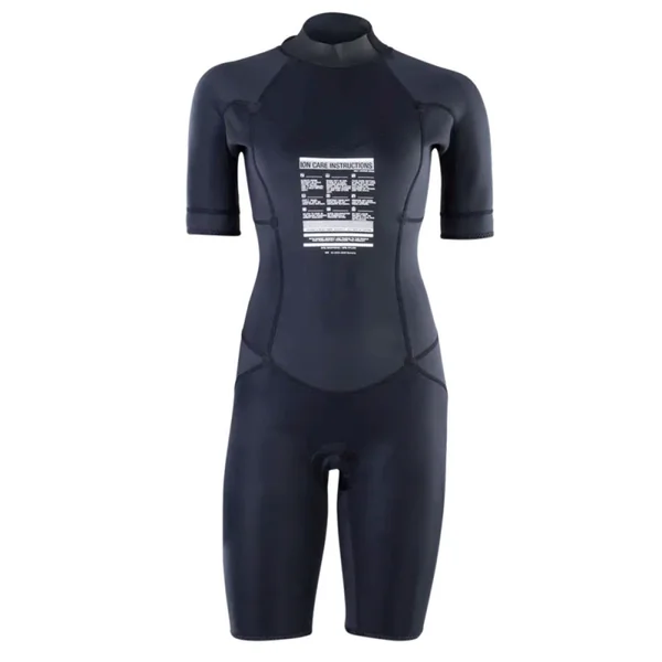 Shorty neoprene femme ion static 2-2 ss backzip noir