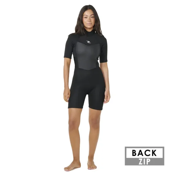 Shorty neoprene femme rip curl omega ss noir