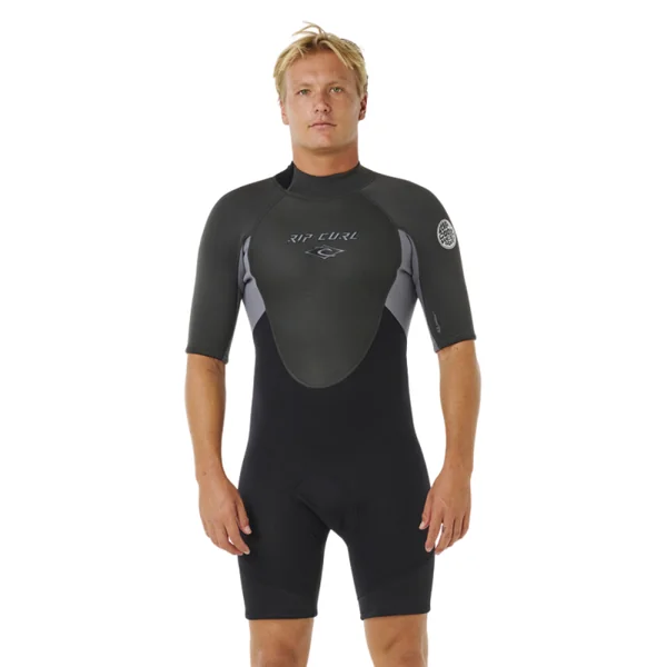 Shorty Néoprene RIP CURL OMEGA 2/2mm Back Zip Gris