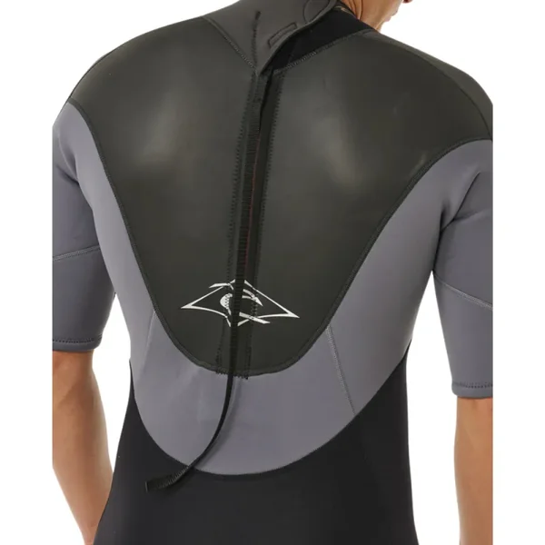 Shorty Néoprene RIP CURL OMEGA 2/2mm Back Zip Gris