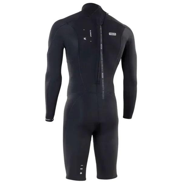 Shorty Néoprène ION ELEMENT LS 2/2 Back Zip Noir