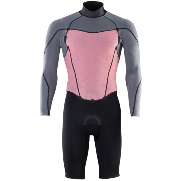 Shorty Néoprène ION ELEMENT LS 2/2 Back Zip Noir