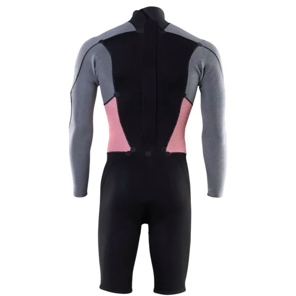 Shorty Néoprène ION ELEMENT LS 2/2 Back Zip Noir