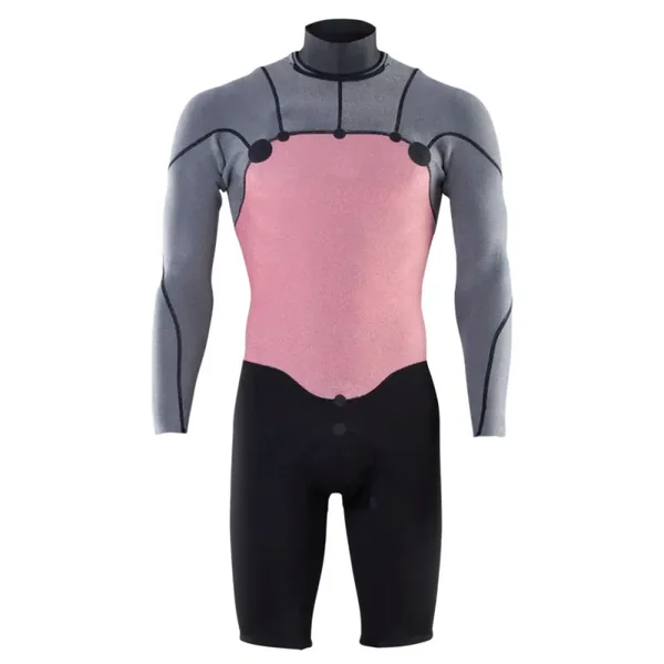 Shorty Néoprène ION ELEMENT Overknee LS 2/2 Front Zip Noir