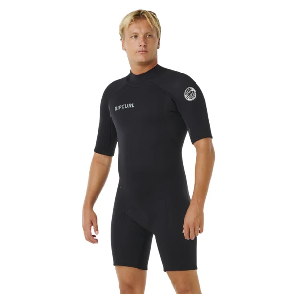 Shorty Néoprène RIP CURL TRAD 2/2mm Back Zip Noir