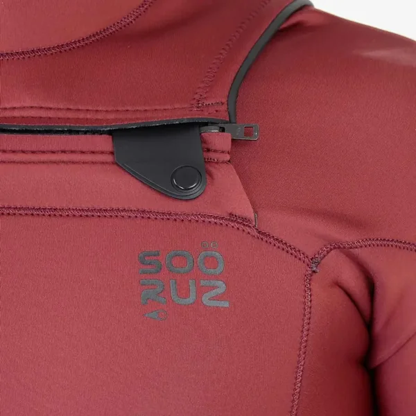 Shorty Sooruz Fighter 2/2mm Front Zip Red