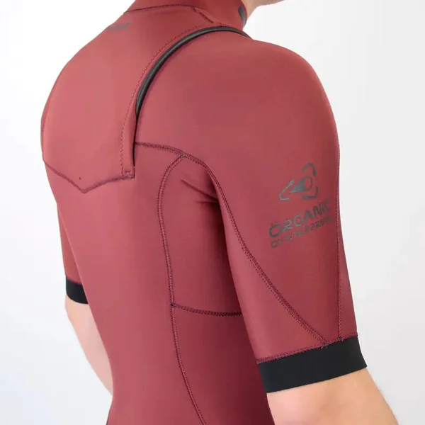 Shorty Sooruz Fighter 2/2mm Front Zip Red