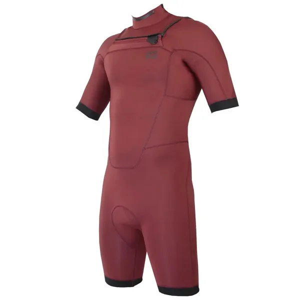 Shorty Sooruz Fighter 2/2mm Front Zip Red