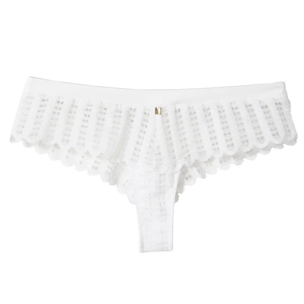 Shorty tanga Blanc