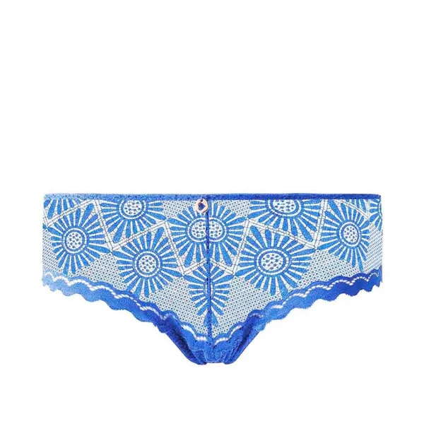 Shorty tanga bleu Lison Morgan Lingerie