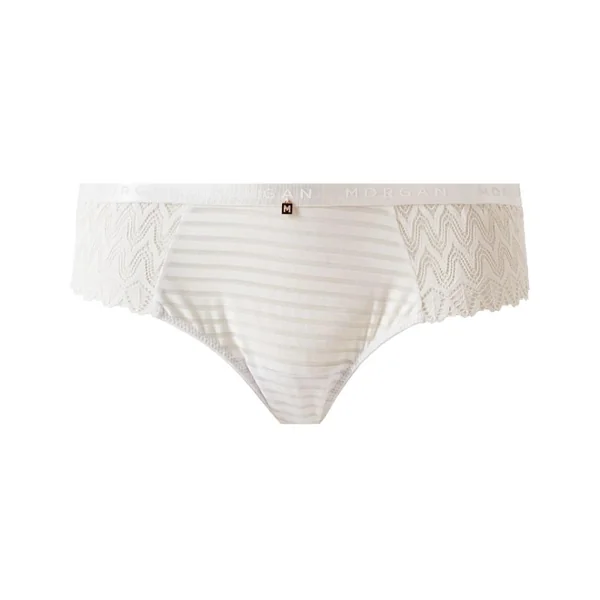 Shorty tanga Célia blanc Morgan Lingerie