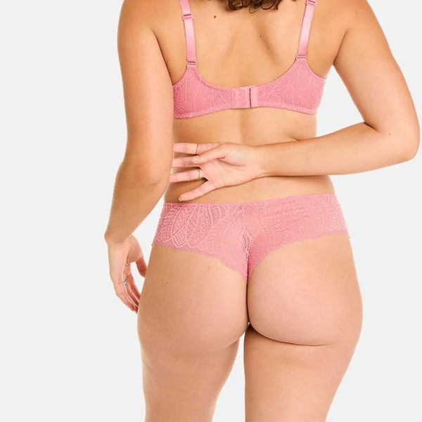 Shorty tanga rose Abeille Pomm Poire