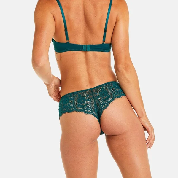 Shorty tanga vert Impériale Pomm Poire