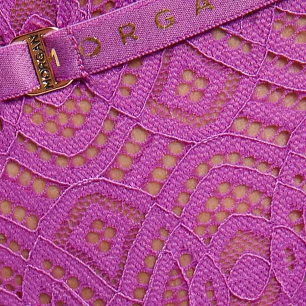 Shorty tanga violet Gwen Morgan Lingerie