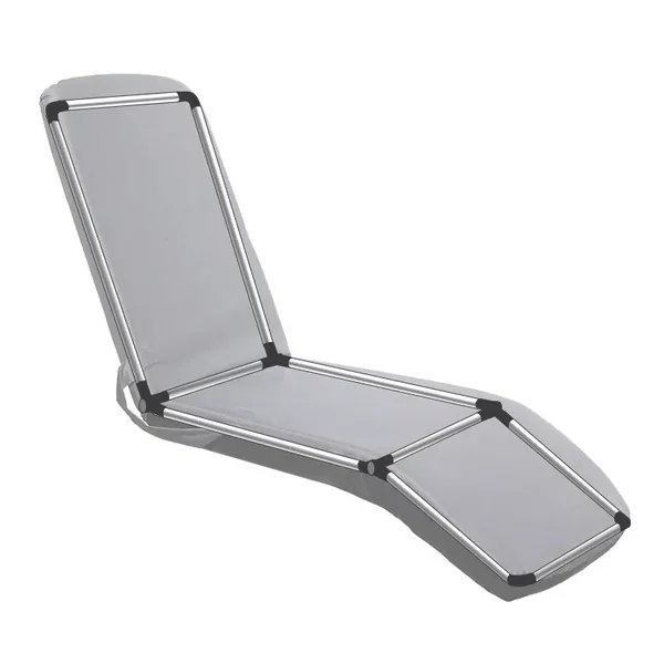 Siege inclinable long kactus autoportant gris