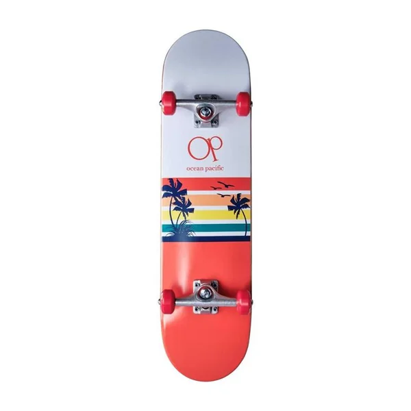 Skate OCEAN PACIFIC Sunset Blanc/Rouge) 8.0