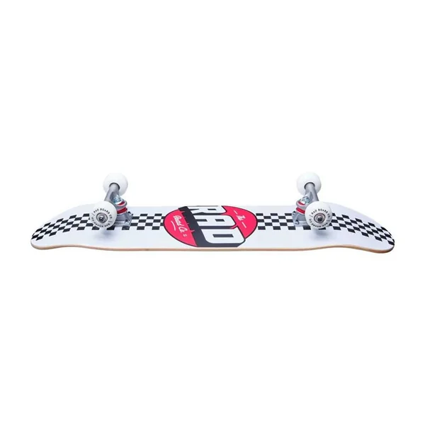 Skate RAD Checker Stripe Blanc 7.75