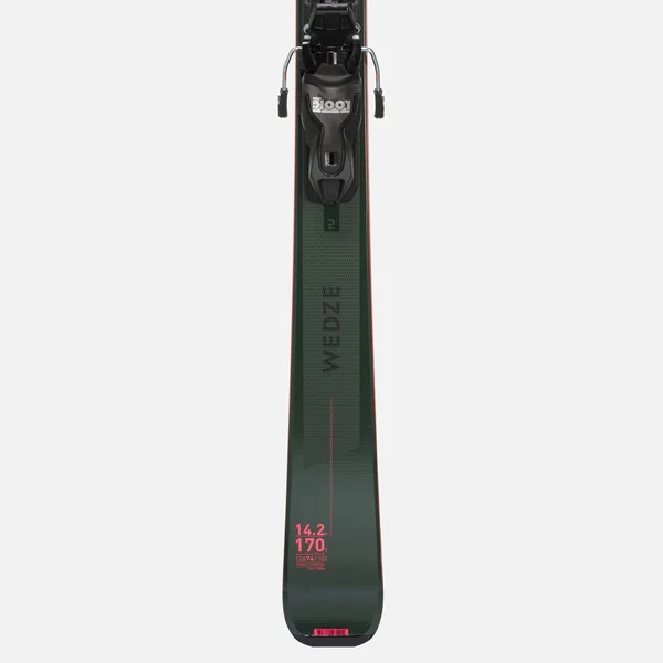 SKI ALPIN HOMME AVEC FIXATIONS - BOOST 580 - KAKI ROSE