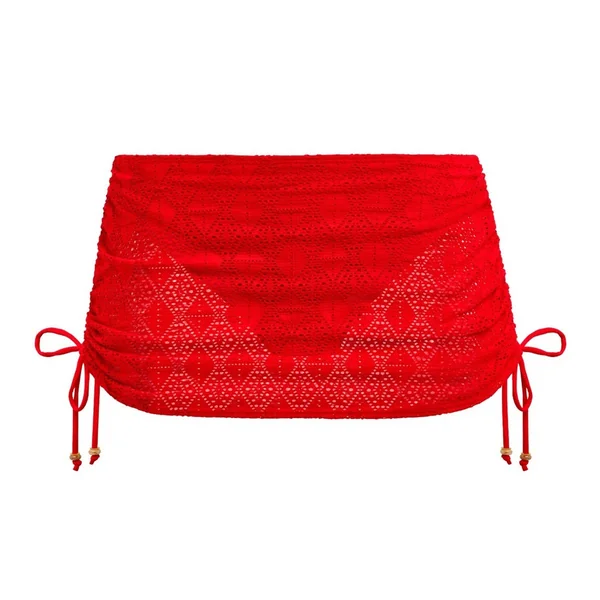 Slip Bikini jupette - Rouge Freya Maillots