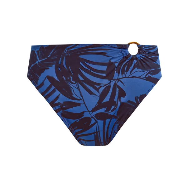 Slip Bikini taille mi-haute bleu Fantasie Bain