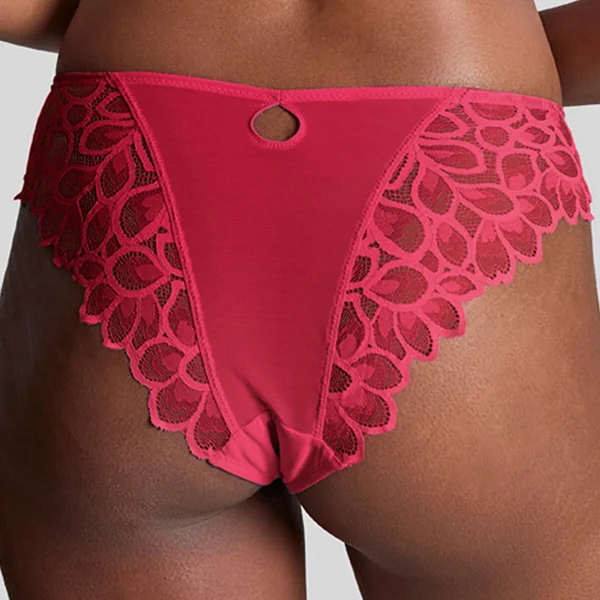 Slip Bresilien framboise Panache Allure