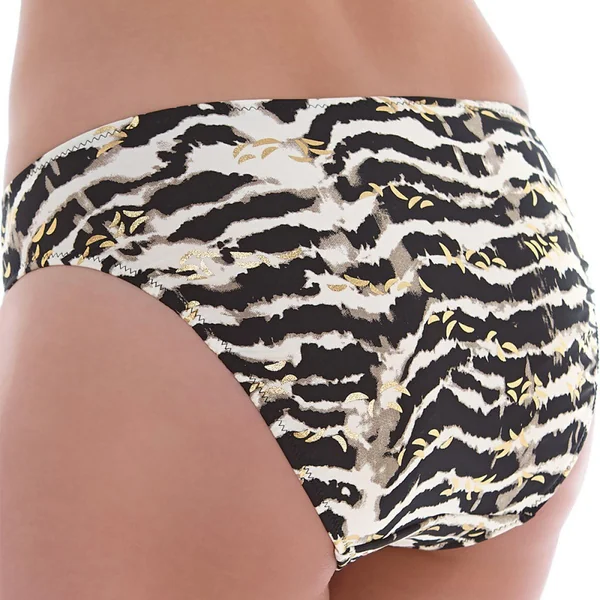 Slip de bain froncé