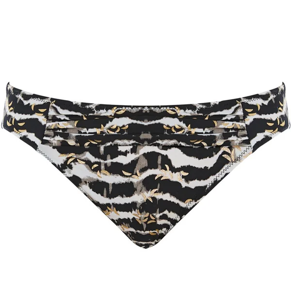 Slip de bain froncé