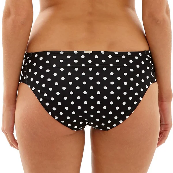 Slip de bain froncé
