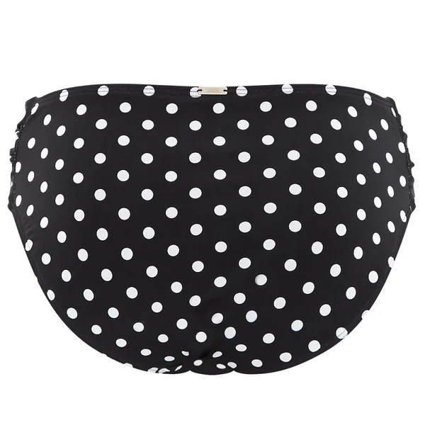 Slip de bain froncé