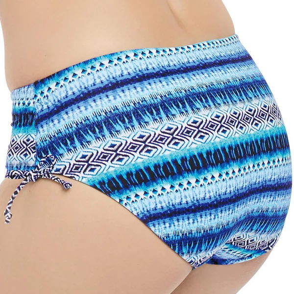 Slip de bain mi-couvrant jambes réglables