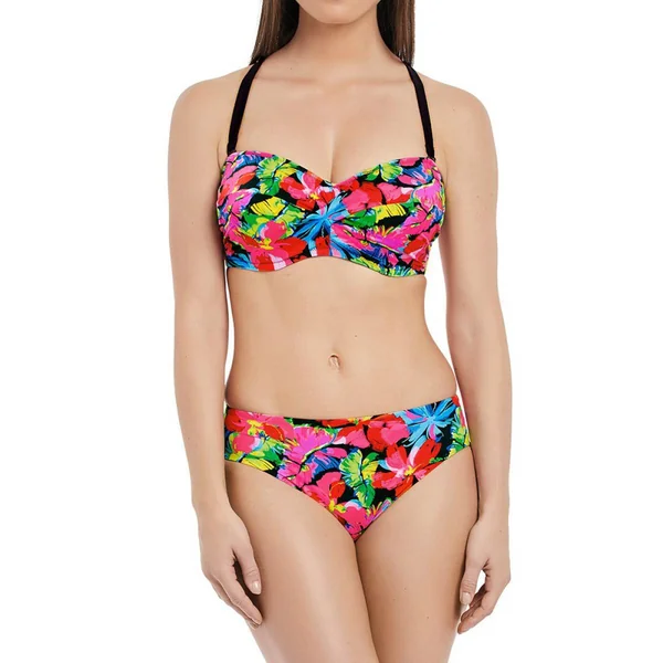 Slip de bain mi-couvrant