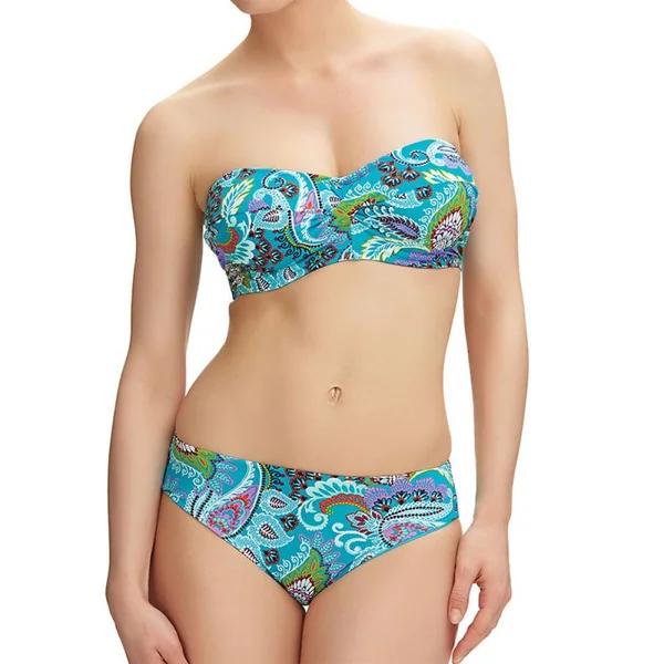 Slip de bain mi-couvrant