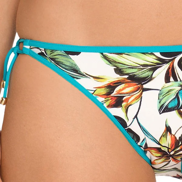 Slip de bain noué taille basse