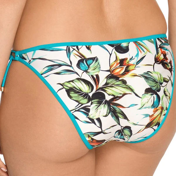 Slip de bain noué taille basse
