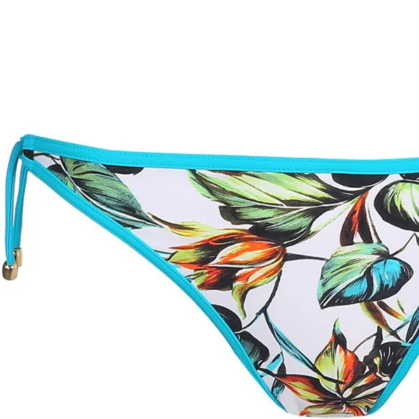 Slip de bain noué taille basse