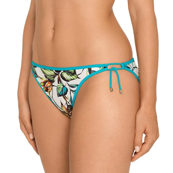 Slip de bain noué taille basse