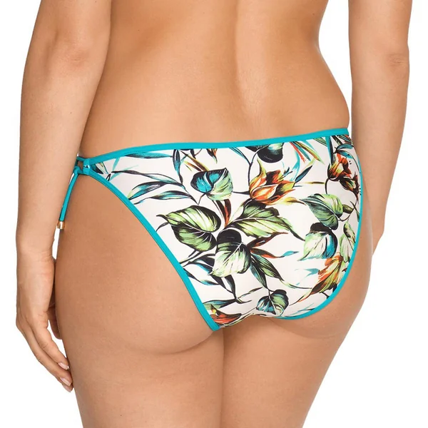 Slip de bain noué taille basse
